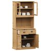 vidaXL Highboard VIGO 78x40x175 cm heltre furu