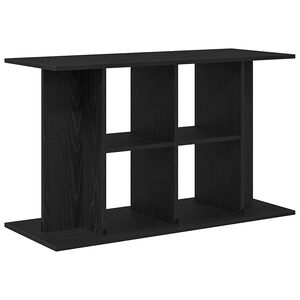 vidaXL Akvariestativ svart eik 100x40x60 cm konstruert tre