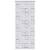 vidaXL Dusjforheng 80x240 cm kvadrat