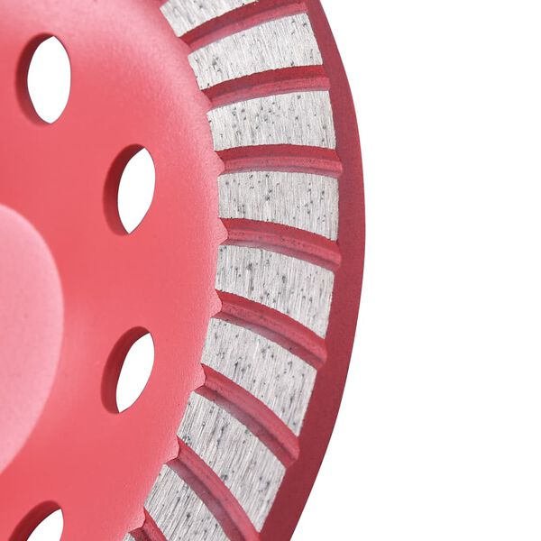 vidaXL Diamantbelagt slipekopp med turbo 180 mm