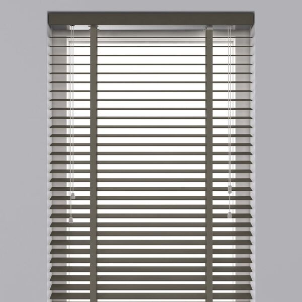 Decosol Horisontale persienner tre 50 mm 140x180 cm gr&aring;brun