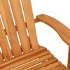 vidaXL Adirondack gyngestol for hage heltre teak