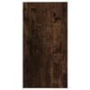 vidaXL Sidebord røkt eik 50x26x50 cm konstruert tre