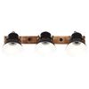 vidaXL Industriell vegglampe svart 65x25 cm E27