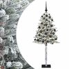 vidaXL Kunstig juletre med kuler 120 cm 150 LED-lys Varmhvit