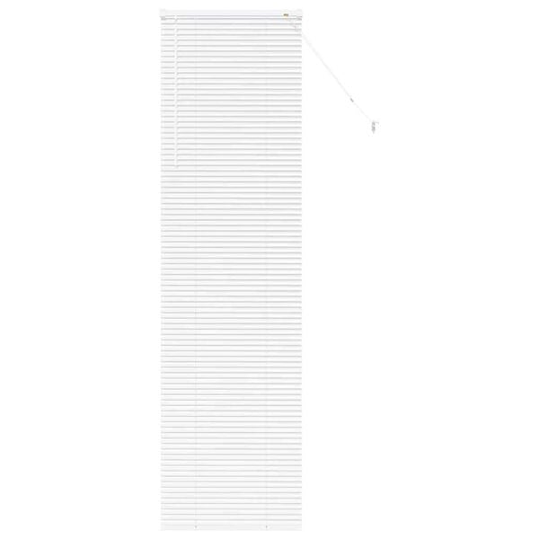vidaXL Venetianspersienner Hvit 220 x 60 cm Aluminium