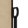 vidaXL Uttrekkbar sidemarkise beige 117x300 cm