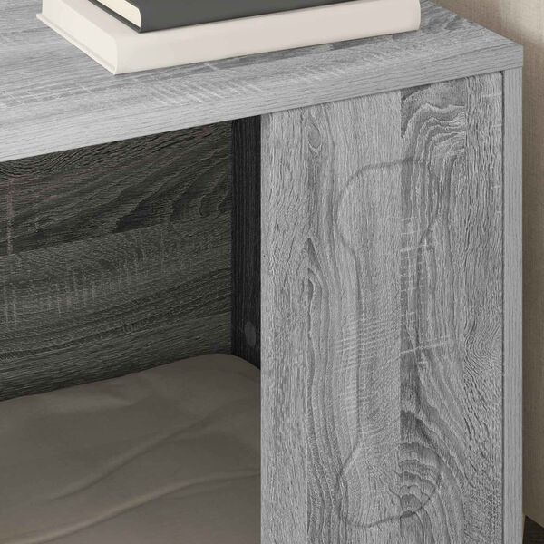 vidaXL Hundehus Gr&aring; Sonoma 44 x 42 x 49 cm Konstruert tre