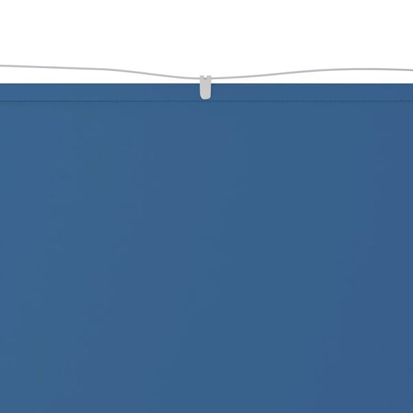 vidaXL Vertikal markise bl&aring; 140x420 cm oxfordstoff