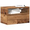 vidaXL Veggmontert nattbord gammelt tre 45x26x28,5 cm