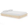 vidaXL Sengeramme heltre 140x200 cm