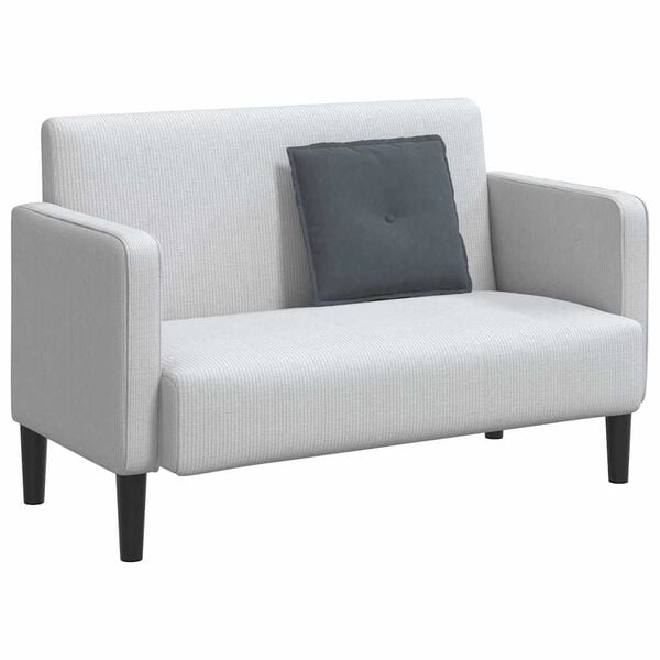 vidaXL Bakputen M&oslash;rkegr&aring; 50 x 45 cm Corduroy stoff