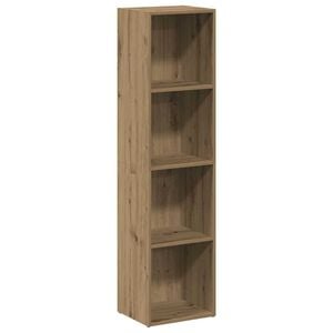 vidaXL Bokhylle artisan eik 36x30x143 cm konstruert tre