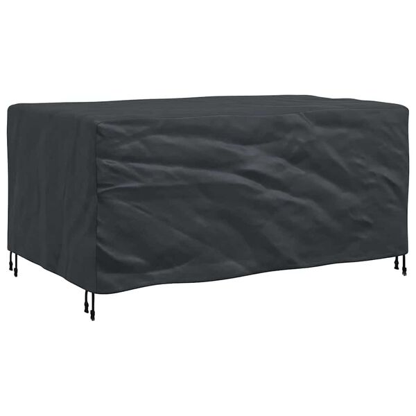 vidaXL M&oslash;belbeskyttelse Ensfarget Svart 172 x 113 x 73 cm 600D