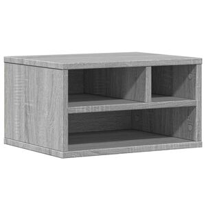 vidaXL Skriverbord gr&aring; sonoma 40x32x22,5 cm konstruert tre