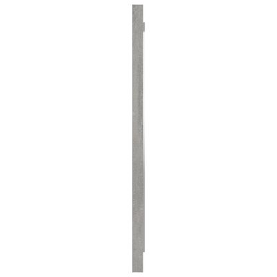vidaXL Baderomsspeil betonggrå 40x1,5x37 cm sponplate