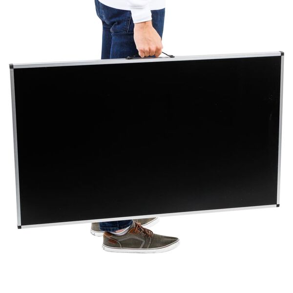 HI Sammenleggbart bord 100x60x94 cm aluminium