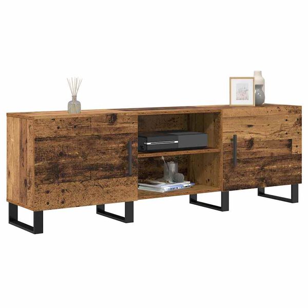 vidaXL TV-skap Gamle tre 150 x 30 x 50 cm Konstruert tre