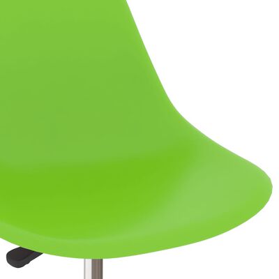 vidaXL Svingbare spisestoler 4 stk grønn PP