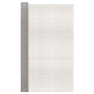 vidaXL Maskeskjerm 120 x 500 cm 6 Mesh Rustfritt st&aring;l 201 S&oslash;lv