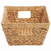 vidaXL Oppbevaringskurver 2 pcs Naturlig 38 x 28 x 15 cm Vannhyasint