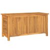 vidaXL Putekasse med pose 114x50x58 cm heltre teak