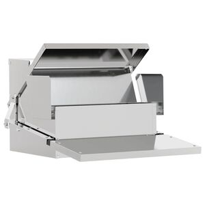 vidaXL Kylling Trampefr&oslash; S&oslash;lv 50 x 40 x 29 cm 2 kg Galvanisert st&aring;l
