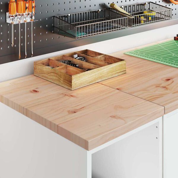 vidaXL Garasje Oppbevaringsskap Hvit 30x51x85 cm Heltre Furu