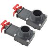 vidaXL Bassengportventil 2 stk 1,5"