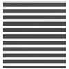 vidaXL Sebragardin svart 145x100 cm stoff bredde 140,9 cm polyester