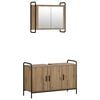 vidaXL Baderomsskapsett 2 stk. Artisan eik 65,5 x 34 x 61 cm
