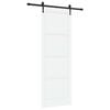 vidaXL Skyved&oslash;r ORKDAL Hvit 83 x 232 cm Heltre furu