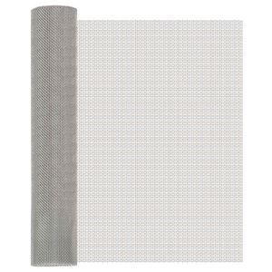 vidaXL Maskeskjerm 60 x 1000 cm 8 Mesh Rustfritt st&aring;l 201 S&oslash;lv