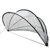 vidaXL Poolkuppel 405 x 405 x 192 cm PVC Gjennomsiktig