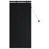 vidaXL Venetiansk persienne Svart 55 x 130 cm 35 mm