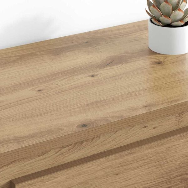 vidaXL Skap 2 pcs Artisan Eik 70 x 35,5 x 67,5 cm Konstruert tre