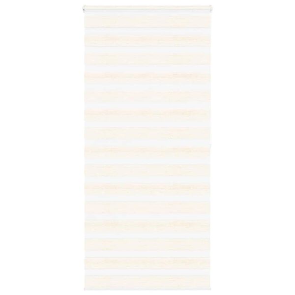 vidaXL Sebragardin marmor beige stoff bredde 95,9 cm polyester