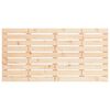 vidaXL Veggmontert hodegavl 126x3x63 cm heltre furu