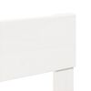 vidaXL Sengeramme uten madrass hvit 140x200 cm heltre furu