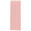 vidaXL Voilegardiner med grommets 2 stk rosa 140x260 cm