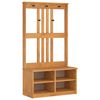 vidaXL Halltre SANDNES 87x40x159,5 cm heltre furu