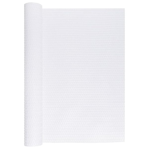 vidaXL Balkongskjerm hvit 400x100 cm polyrotting