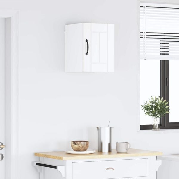 vidaXL Kj&oslash;kkenskap Hvit 30 x 31 x 40 cm Konstruert tre