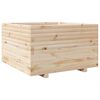 vidaXL Plantekasse 80x80x49,5 cm heltre furu