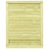 vidaXL Hageport impregnert furu 125x100 cm