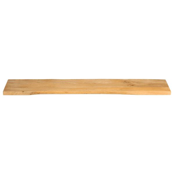 vidaXL Bordplate 180x40x2,5 cm naturlig kant heltre mango
