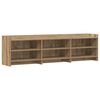 vidaXL TV-skap 168 x 33 x 47 cm Artisan eik Konstruert tre