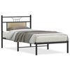 vidaXL Sengeramme uten madrass sonoma eik 80x200 cm konstruert tre
