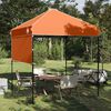 vidaXL Canopy telt Oransje 194 x 194 x 251 cm stoff