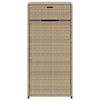 vidaXL Putekasse beige 55x55x111 cm polyrotting